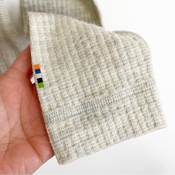 BOGO! Smartwool Thermal Merino Rib Turtleneck Oatmeal Gray Medium - Picture 5 of 7